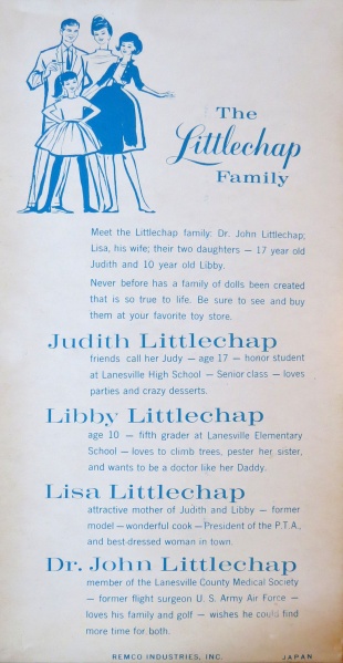 Файл:1963 The Littlechap Family Remco Dolls Legend.jpg