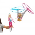Barbie Doll & Flying Cat