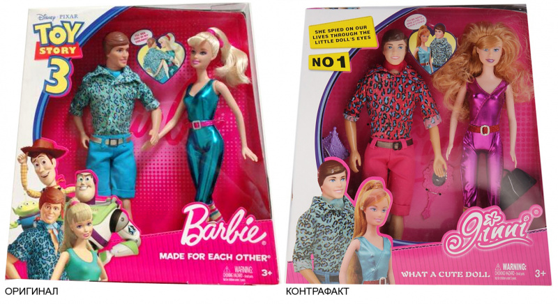 Файл:Toy Story 3 Barbie & Ken Dolls Orig+Fake.jpg