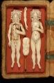 Анатомические куклы, 17 век, Англия.